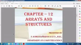 Array of Strings, Initialization of Strings with Example.