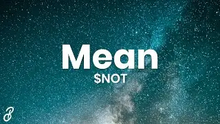 $NOT - Mean (Lyrics) ft. Flo Milli