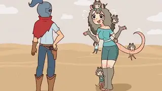 Opossum Girl Want To Have A Date After Rejected Me For Years | Princess hunter comic
