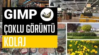 Gimp'de kolaj nasıl yapılır?