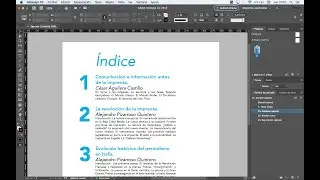 Introducción a InDesign: Estilos de párrafo