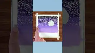 Night drawing | Oil pastel drawing | Drawing