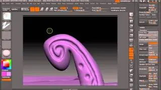 CP3D - Speedpaint: Scimitar in Zbrush