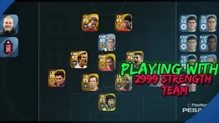 PLAYING WITH 2999 TEAM STRENGTH SQUAD!🔥 7 Goals In a Single Game🔥