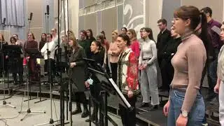 Беларусь, г  Минск  Хор Белорусской государственной академии музыки