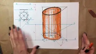 Построение круга в перспективе