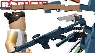MASSIVE SHOOT OUT IN ROBLOX GUN SIMULATOR