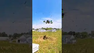 messy drone launch 