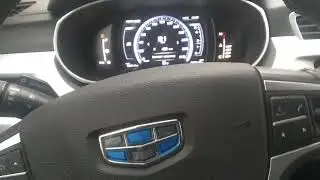 Опять скрипит... руль Geely Atlas.