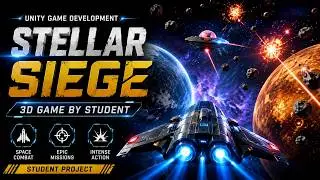 Stellar Siege | 3D Game by Student | Unity Game Development | AAFT School of Animation