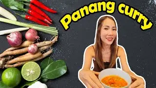 CHIANG MAI THAI GIRL cooks PANANG CURRY - THAI FOOD RECIPES