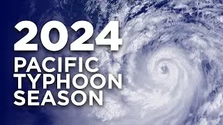 2024 Pacific Typhoon Season Animation