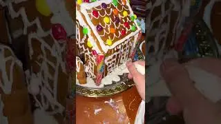 Gingerbread house with your own hands🎄 #gingerbreadhouse #newyear2023