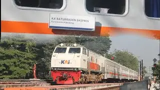 PERJALANAN TERAKHIR KA BATURRADEN EKSPRESS SEBELUM BERHENTI OPERASIONALNYA