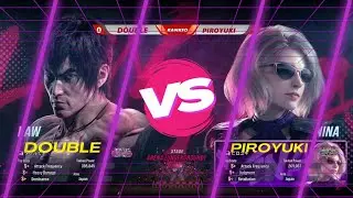 Tekken 8 | Double (Law) VS Piroyuki (Nina)  Ranked Match