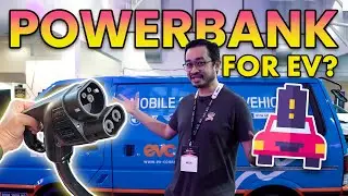Malaysia's first Powerbank for Electric cars | BMW x EVC Mobile Charging Vehicle