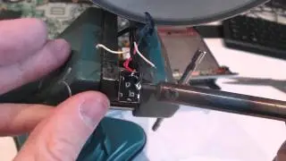 How to repair a loose power connection on HP DV6 Laptop jack socket input port fix