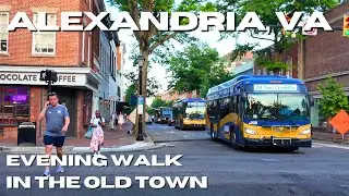 ALEXANDRIA Virginia Walking Tour 4K 🇺🇸