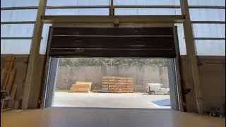 Hızlı Çift Çatlanır Kapı Sistemi