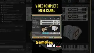 Vídeo completo Por nuestro canal, Sample de bajoquinto y acordeón ( 2 en 1) 🎶🎹