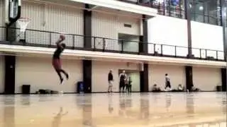 Wings Part 1 - 45 Inch Vertical Journey (short) (windmill) (tomahawk alley oop) (10 foot rim)