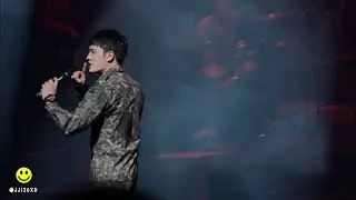 160415 김재중 - 멘트+하늘을 달리다(광주 군악대 순회공연)