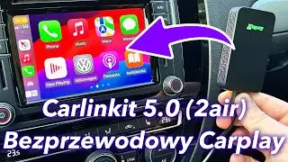 Bezprzewodowy Apple CarPlay i Android Auto. Carlinkit 5.0 2air. Instalacja w aucie i recenzja.