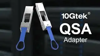 10Gtek QSA (QSFP to SFP Adapter), 100G converts to 25G, 40G converts to 10G