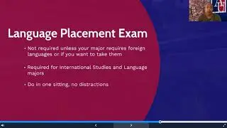 Language Placement Exam
