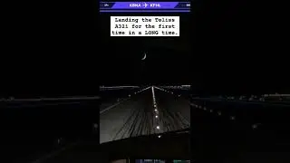 Landing the ToLiss A321 