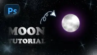 How to Design a Realistic Moon in Photoshop