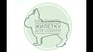 Как сшить жилетку для собаки .
