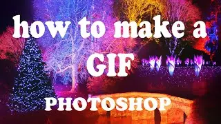 Christmas sparkle gif in photoshop by pradip sharma.