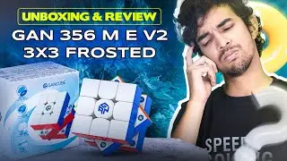 Is This The Best 3x3 Cube For Beginners? GAN 356 M E v2 3x3 Frosted Review!