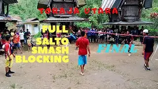 Sepak Takrow - Full Smash & Salto || Toraja Utara