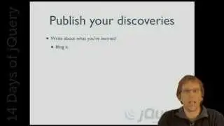 Day 4 - jQuery 1.4 Release - Getting Involved