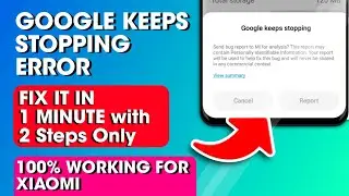 How To Stop Google Play Services Keeps Stopping In Mi Phone 