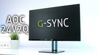 Der BESTE 100€ Gaming Monitor! AOC 24V2Q 75Hz G Sync Compatible [2019]
