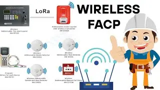 نظام الحريق الهوائي - WIRELESS FACP