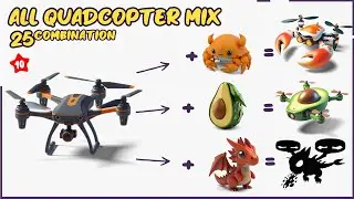 All QUADCOPTER ! fusion Animash gameplay, supreme, divine , mythical and legendary, cute animal