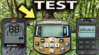 Тест ТОП металошукачів!Ходовий тест deus 2 , equinox 900, AKA Intronik