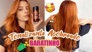 Tonalizante Ruivo Acobreado Baratinho | Niraj Máscara Pigmentante | Como Usar