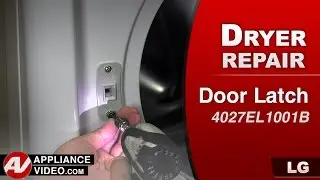 LG Dryer - De Error Code - Locker Assembly Repair
