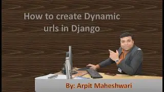 How to create Dynamic urls in Django