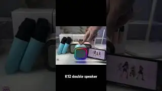 k12 double speaker and mic #doublespeakerandmic #k12speaker