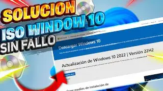 Descargar ISO de Windows 10 22H2 OFICIAL sin FALLO / Solucion a ISO en SITIO OFICIAL!