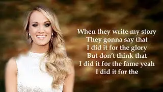 Carrie Underwood - The Champion (Lyrics)