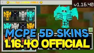 [NEW] MCPE 5D/4D SKINS FOR 1.16.40 OFFICIAL (WITH XBOX LIVE)