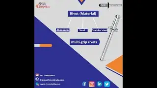 Aluminium multigrip blind rivet use on plastic application