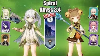 [NEW ABYSS 3.4] C1 Nahida Raiden Quicken And C0 Yaoyao Double electro SPIRAL ABYSS 3.4